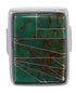 High Quality Sterling Silver Turquoise Inlay Ring Size 7-1/2 WX37389